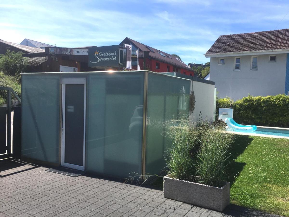 Gaestehaus Sommertal Mit Pool Im Garten, Eigener Parkplatz, 800M Zum Bodensee, 300M Zur Altstadt Meersburg Exterior photo